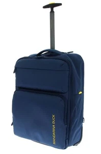 MANDARINA DUCK Zephyr Trolley Backpack Trolley Rucksack Dress Blue blau Neu - Picture 1 of 6