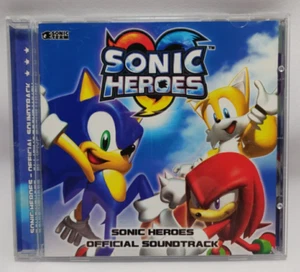 SONIC HEROES CD OFFICIAL SOUNDTRACK 2003 Sega Sonic The Hedgehog Geneon Pioneer - Picture 1 of 4