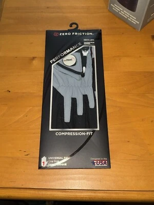 Guante de golf Zero Friction Performance para hombre, compresión, izquierda para hombre, gris Foto 1 de 3