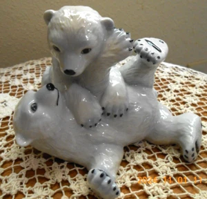 Royal Copenhagen #324, Spielende Eisbären, Kopenhagen, Dänemark - Bild 1 von 4