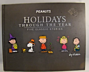 Peanuts Feiertage durch das Jahr Schulz Charlie Brown Hardcover Buch Punze - Bild 1 von 7