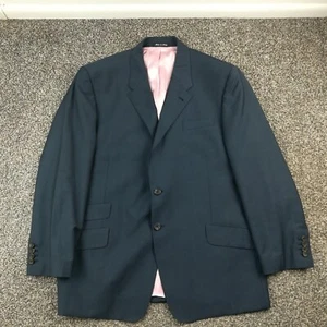 Paul Smith Exclusive Sport Coat Blazer Wool Mohair Byard Navy Blue 46R - Picture 1 of 12