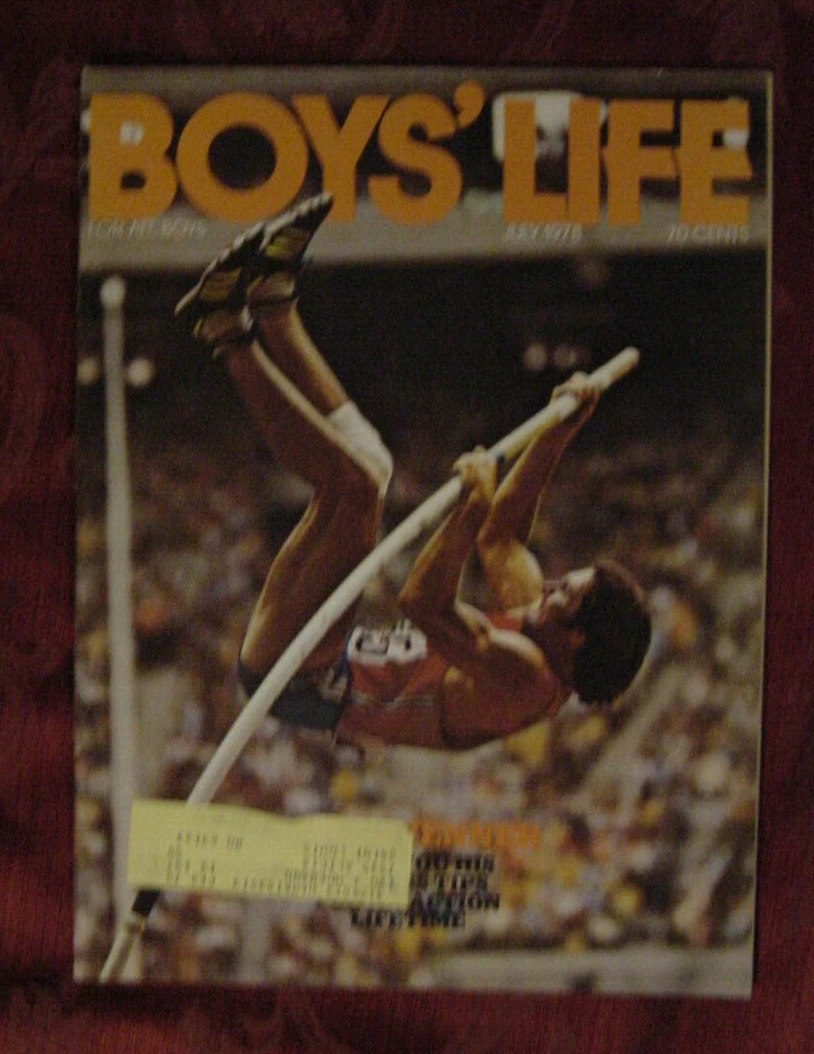 BOYS LIFE Scouts Magazine July 1978 BRUCE JENNER Fitness TED WILLIAMS JUDO - Image 1 of 1