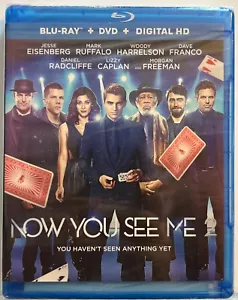 Now You See Me 2 (Blu-Ray + DVD 2016) Jesse Eisenberg, Mark Ruffalo *Brand New* - Imagen 1 de 2