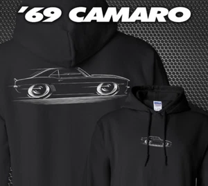 Hoodie 1969 Camaro Art - 69 SS RS Chevy Chevrolet '69 Camaro - Imagen 1 de 24