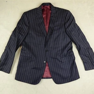 Blazer Brooks Brothers Vitale Barberis Canonico uomo 42S blu bottoni davanti lana - Foto 1 di 24