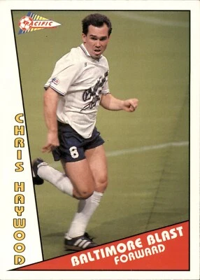 1991-92 Pacific - Chris Haywood #69 - Baltimore Blast MSL MISL Indoor Soccer - Image 1 of 2