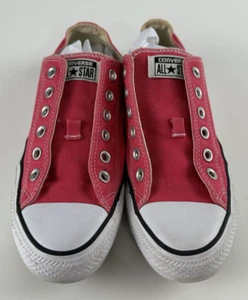Converse All Star Pink Canvas Low Top Sneaker Women's Size 8 Men's Size 6 - Picture 1 of 10