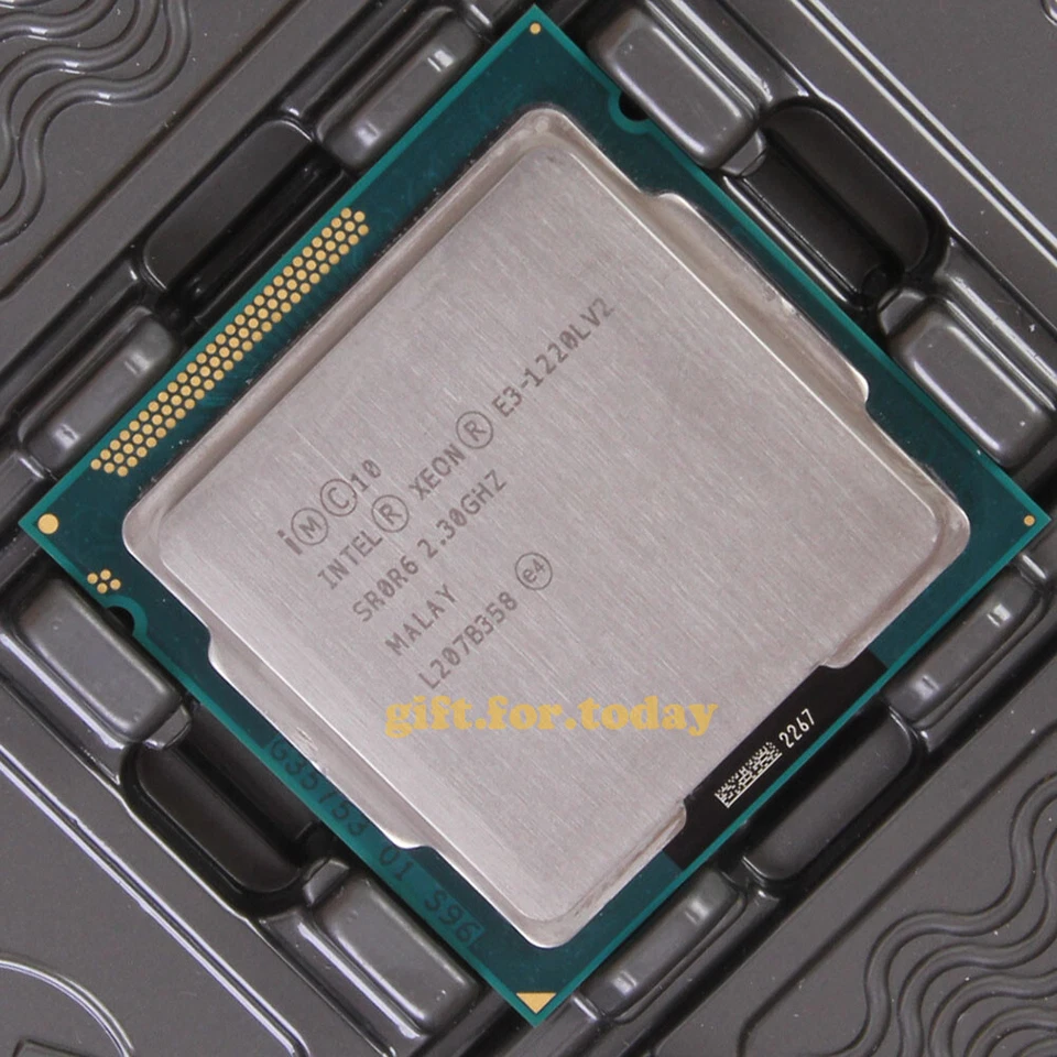 Original Intel Xeon E3-1220L V2 2.3GHz E3-1220LV2 Dual-Core SR0R6 Processor CPU - Image 1 of 1
