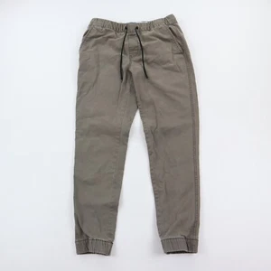 Old Navy Pants Mens Small Modern Jogger Built In Flex Brown Casual Elastic Waist - Picture 1 of 9