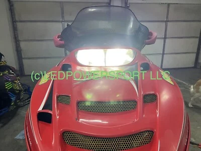 Kit de faros LED Polaris Pro X 440 2002 Plug & Play vendido por moto de nieve Foto 1 de 4