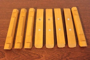 Lincoln Logs Magnetic Split LOGS Lot of 8 RARE Accessory Pieces - Picture 1 of 2