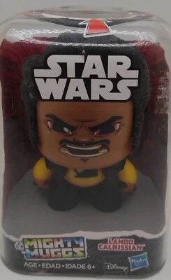 Disney Hasbro Star Wars Mighty Muggs Lando Calrissian Push & Turn Action Figure - Image 1 of 4