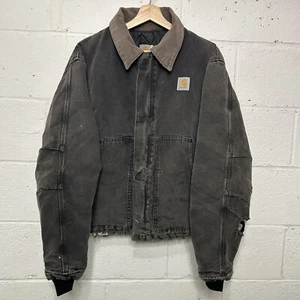 Vintage Carhartt Quilted Artic Jacket “Black” J02 BLK MEN’s Large - Picture 1 of 15