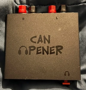 Vinyl Flat Can Opener stereo headphone adapter - Picture 1 of 4