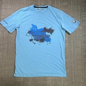 BMW Motorrad GS T Shirt Uomo Blu Medio Moto Merch Ufficiale Tee Tedesca - Foto 1 di 17