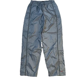 Vintage Nike Trainingshose Herren XL grau Seitenstreifen weites Bein Baggy Y2K 2000er selten - Bild 1 von 9