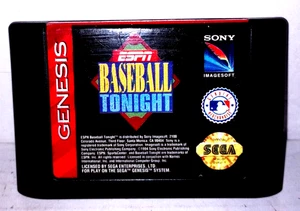 Cartucho Videojuego ESPN Baseball Tonight (Sega Genesis, 1994) - Buen Estado - Imagen 1 de 4