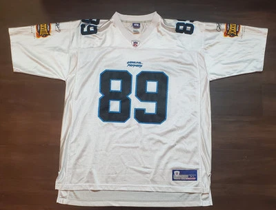 Camiseta deportiva Steve Smith #89 Carolina Panthers 2004 Superbowl 38 Reebok para hombre XL NFL Foto 1 de 4