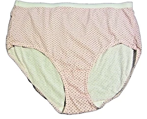 Bragas cortas FIT FOR ME by Fruit of the Loom rosa a lunares 100 % algodón talla 13 - Imagen 1 de 7