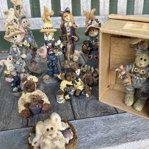 Konvolut 9 Boyds Bears And Friends Ostern/Frühling Thema  - Bild 1 von 12