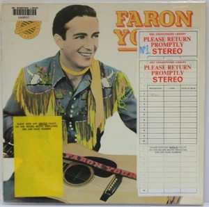 FARON YOUNG BBC GRAMOPHONE LIBRARY LP RECORD "THE SHERIFF" (ALLEGIANCE) - Bild 1 von 5