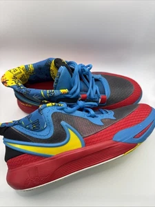 Nike Kyrie 8 GS SE Basketballschuhe Größe 7Y schwarz/blau/gelb brandneu - Bild 1 von 6