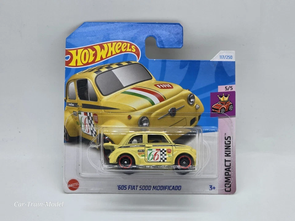 '60S Fiat 500D Modificado - HOT WHEELS 1:64 1/64 - Immagine 1 di 1