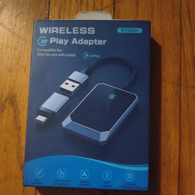 Adaptador inalámbrico CarPlay BY960H Plug & Play para cable CarPlay iPhone iOS 10+ 🚗 Foto 1 de 2