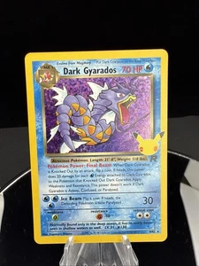 Dark Gyarados 08/82 Pokémon 25th Anniversary Celebrations  NM - Picture 1 of 2