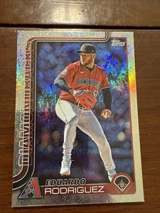 2025 Topps #661 Eduardo Rodríguez Arizona Diamondbacks Holo Foil - Imagen 1 de 6