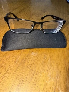 EUC Ray-Ban Brille Brillengestell RB6238 2509 Schwarz Flex Scharniere 53-17-145 nur Gestell - Bild 1 von 8