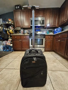 💥Tumi Handgepäck abnehmbarer Rucksack 20" schwarz 2 Rollen Roll Reisekoffer - Bild 1 von 18