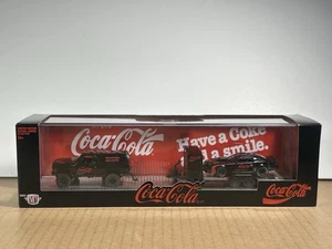 M2 Coca Cola 73 Chevy Cheyenne Super 10 4X4/ 85 Chevy Camaro Iroc-Z L.E. Rarität - Bild 1 von 8