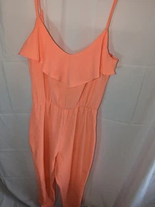 Mono Miss Selfridge rosa flurosecente manga con tiras menos talla 10 Reino Unido - Imagen 1 de 9