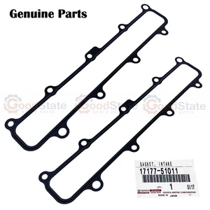 Genuine LandCruiser VDJ79 VDJ78 1VD 4.5 Diesel V8 Inlet Manifold Head Gasket x2 - Picture 1 of 2