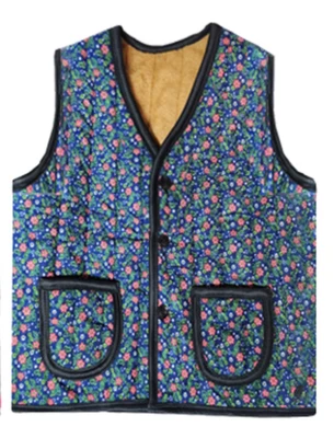 BLACKPINK Jennie Style Retro Knit Vest – K-pop Trendy Grandma Look Sweater Vest - Image 1 of 4