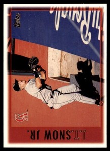 1997 Topps J.T. Snow Baseball Card California Angels #263