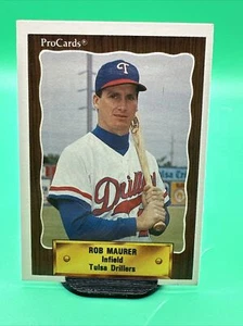 1990 ProCards Minor League - #1163 Rob Maurer (RC) - Picture 1 of 2