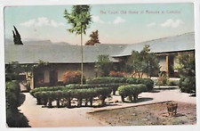 Court Yard Old Home of Ramona at Camulos CA Divided Back Postcard Not Posted EX