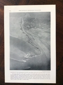 1930 vintage original magazine photo Aerial View Of Mississippi River, Louisiana - Picture 1 of 1