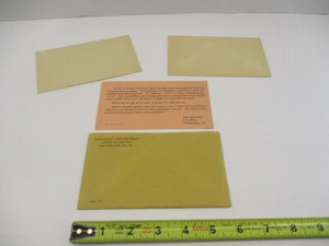 1963 US Silver Proof Set Coin Mint OGP Flat Pack Envelope Only No Coins EC - Picture 1 of 11
