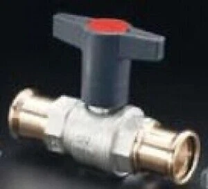 Oventrop Ball Valve Optibal With Pressanschluss - Picture 1 of 1