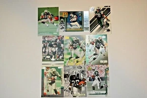 Lote de tarjetas de fútbol americano Curtis Martin, 9 tarjetas, New York Jets, miembro del Salón de la Fama lote #65 - Imagen 1 de 3