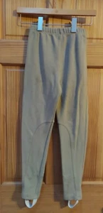 Tan Beige Riding Breeches Kids Sz M (10-12) Equestrian Pants GAP Elastic Stirrup - Picture 1 of 10