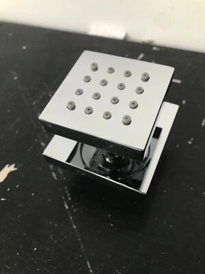 Spray de cuerpo de latón cuadrado de una sola función marca ALFI AB3820-PC - Cromo pulido Foto 1 de 2