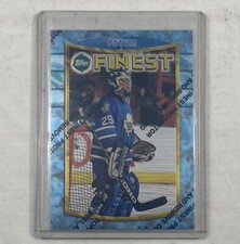 1994-95 Topps Finest - #26 Felix Potvin - Holochrome Card w/ Skin Protector - MT