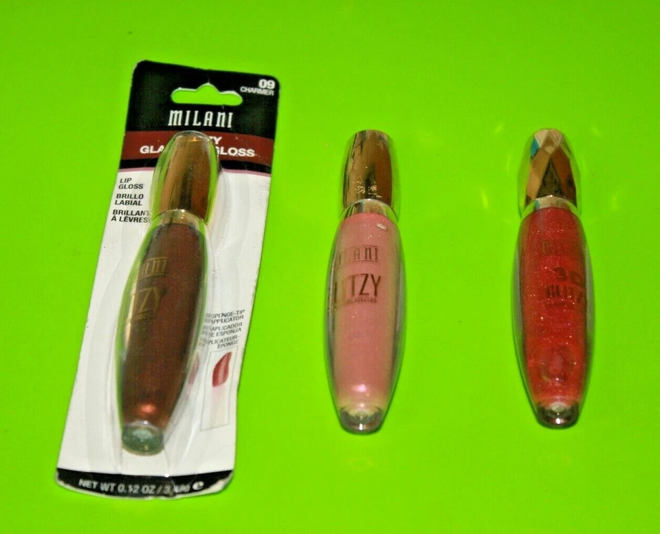 Milani Glitzy Glamour Gloss 09 Charmer Carded