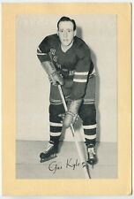 1944-64 Bee Hive Hockey Photo - Gus Kyle New York Rangers