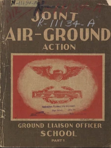 262 Page Joint Air-Ground Action Ground Liaison Officer School Manual on Data CD - Picture 1 of 12